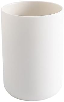Stylish White Toothbrush Holder Drink Cup