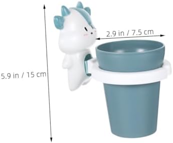 Cute Cartoon Toothbrush Holder Set for Boys and Girls