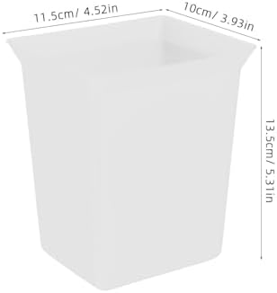 KICHOUSE Stackable Plastic Shower Organizer with Carry Handle