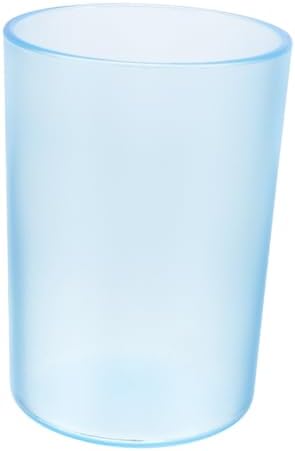 Wakauto Stylish Transparent Toothbrush Gargoyle Mug for Adults Dual Purpose Design