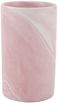 WongWongCat Pink Ceramic Toothbrush Holder 300ml
