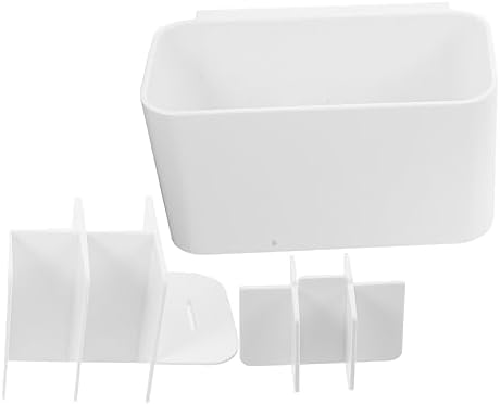 Anneome Nail Design Toothbrush Holder White Bathroom Organizer
