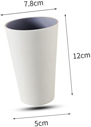 White 3-Piece TOOTHPROBRUSHING CUP HOLDER