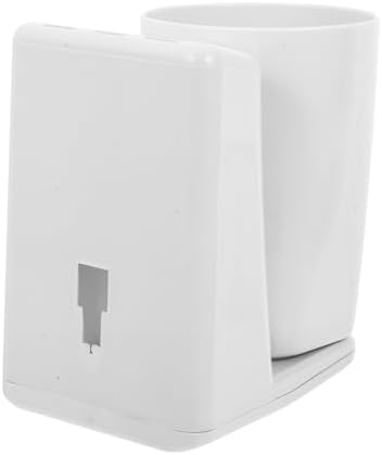 1 Set Wall Mounted Toothbrush Holder with Cup and Comb Stand