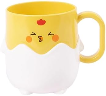 Cartoon Chicken Toothbrush Cup Reusable Portable