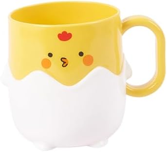 Cartoon Toothbrush Cup - Portable Drop-Resistant
