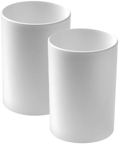 2-Piece Bathroom Toothbrush Mouthwash Cups for Reusable Travel