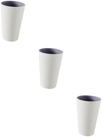 White 3-Piece TOOTHPROBRUSHING CUP HOLDER