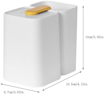 Stylish Magnetic Wall-Mounted Toothbrush Holder
