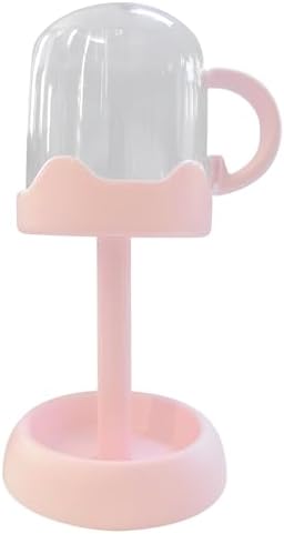 Adjustable Toothbrush Cup Holder for Bathroom Pink