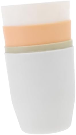 Mucky Muckily 4-Pack Reusable Toothbrush Cup