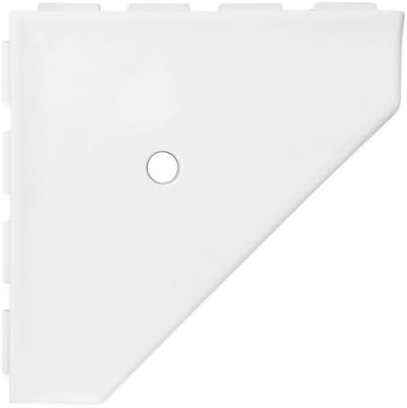 Questech 10 Incher Corner Shower Shelf Lugged