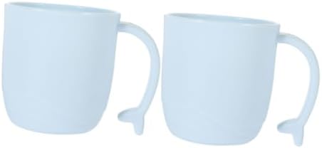 Ciieeo 2pcs Dolphin Mouthwash Cups Cute Toothbrush Holder for Toddlers
