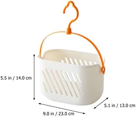 DOITOOL Plastic Hanging Shower Basket with Hook