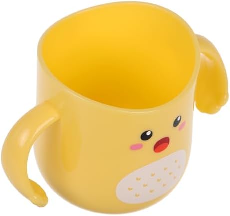 Cute Cartoon Toothbrush Holder with Double Handle