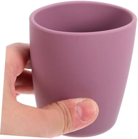 Stylish Silicone Sippy Cup for Bathroom and Easy to Use