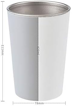 Stainless Steel Mouthwash Toothbrush Holder Simple Elegant Design Includes 2-Piece Set GrayWhite