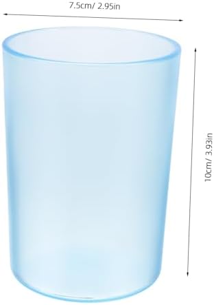 IMIKEYA Transparent Toothbrush Gargle Cup for Adults and Kids