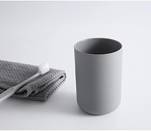 Arc Shaped Brushing Cup Without Handle White