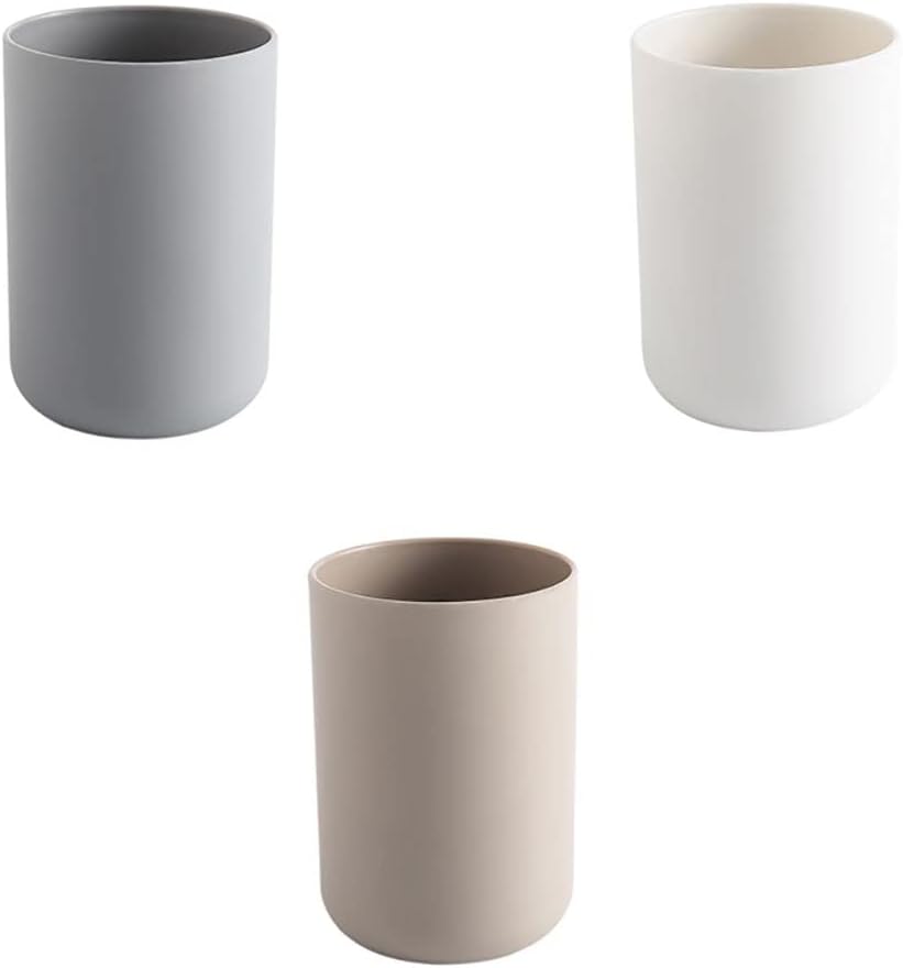 Stylish White Toothbrush Holder Drink Cup