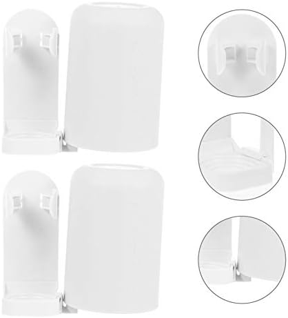 2 Sets Wall Mounted Electric Toothbrush Holder Cup Rack 1