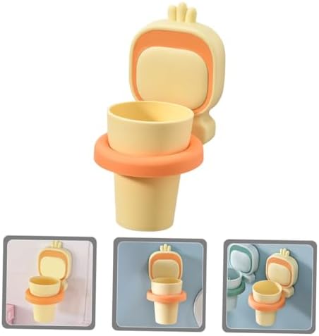 Cute and Easy Toothbrush Holder for Kids in Bathroom
