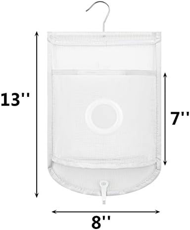 ALYER Small Hanging Mesh Shower Caddy