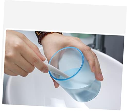 Transparent Toothbrush Cup Gargle Mug for Adults Boys and Girls Home Use