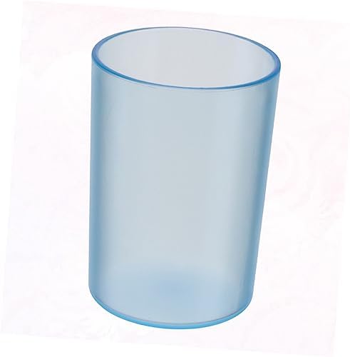 Transparent Toothbrush Cup Elegant Water Mug for Bathroom