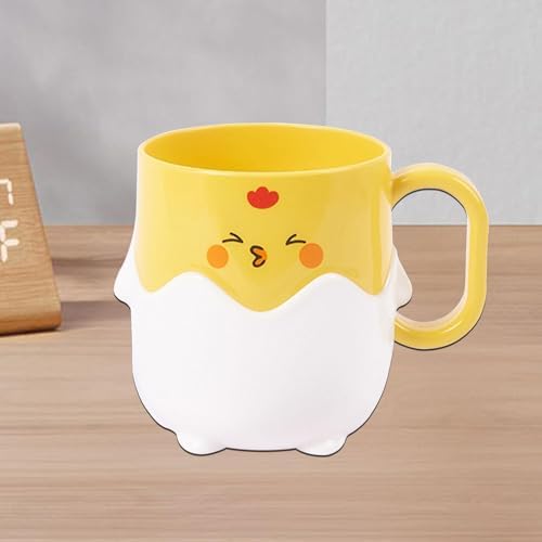 Cartoon Chicken Toothbrush Cup Reusable Portable