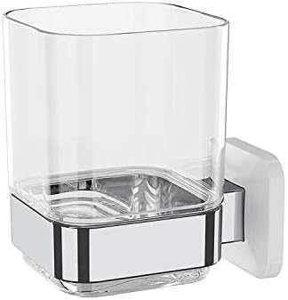 Premium Wall-Mounted Toothbrush Organizer Tumbler Easy to Use Durable