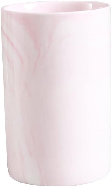 WongWongCat Pink Ceramic Toothbrush Holder 300ml