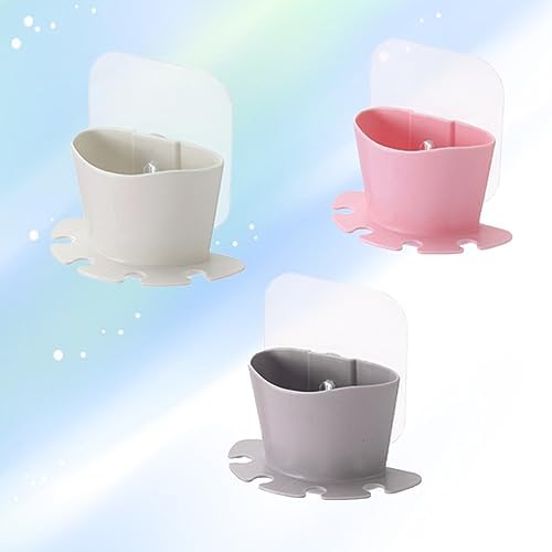 Self-Adhesive Toothbrush Holder Cup - Save Space Organize Effectively