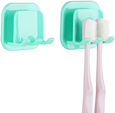 Space-Saving 2-in-1 Wall-Mounted Toothbrush and Gargle Cup Holder