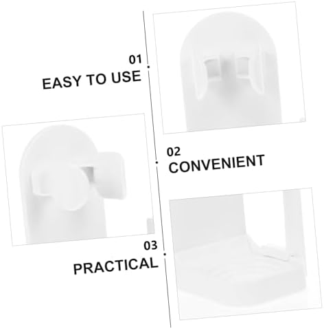 HOLIBANNA Two-Pack Wall-Mounted Electric Toothbrush Holder