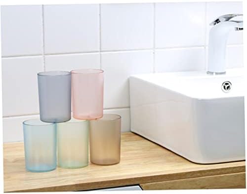 Transparent Toothbrush Cup Gargle Mug for Adults Boys and Girls Home Use