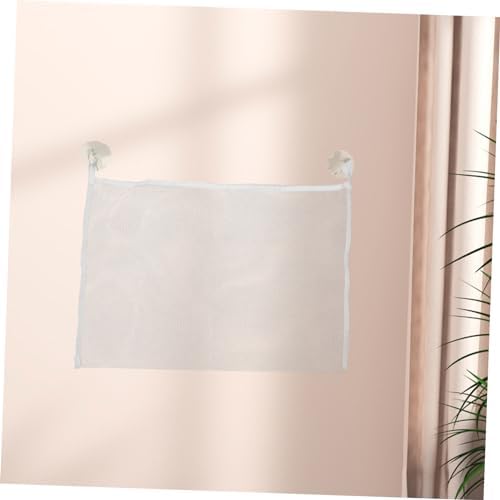 Luxshiny 2-Piece Hanging Bath Toy Storage Bag Mesh Organizer