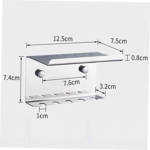 KONTONTY Wall Mounted Toothbrush Holder