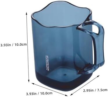 Yardenfun 1-Piece Plastic Toothbrush Cup Creative Design Compact Portable