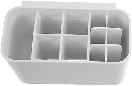 PRETYZOOM Toothbrush Holder with Storage Compartment and Organizer