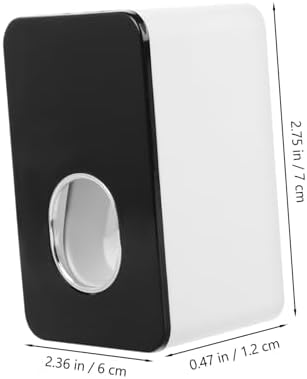 Sturdy Durable Wall-Mounted Toothbrush Toothpaste Holder