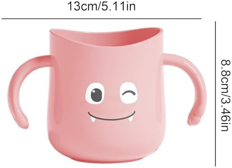 Awakentti 2 Pcs Kids Toothbrush Cup with Dinosaur Design