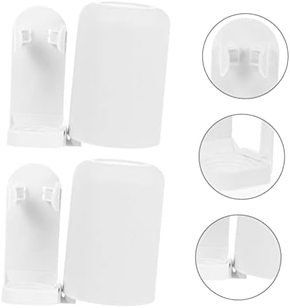2-Pack Wall-Mounted Toothbrush Holders Set