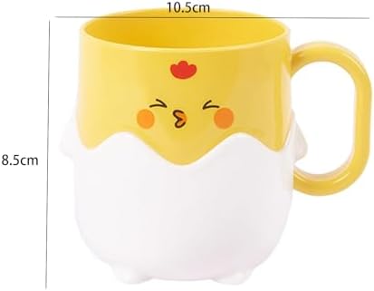 Cartoon Chicken Toothbrush Cup Reusable Portable