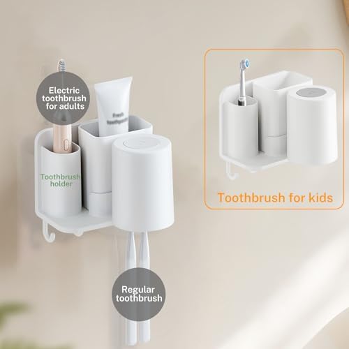 Include 2025 New Razor Toothbrush Organizer for Bathroom