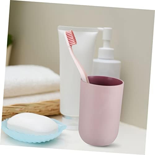 Zerodeko 4-Piece Reusable Toothbrush Tumbler Set