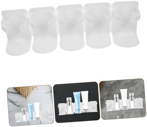 Luxshiny Wall Mounted Shower Organizer Multi-Purpose Storage Rack No Drilling