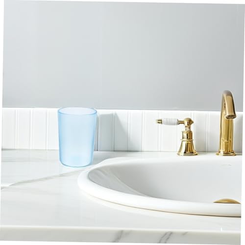 IMIKEYA Transparent Toothbrush Gargle Cup for Adults and Kids
