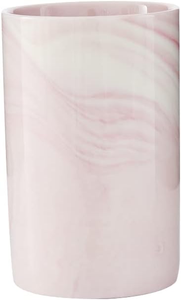 WongWongCat Pink Ceramic Toothbrush Holder 300ml