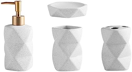Compact Multi-Purpose Bathroom Accessory Set
